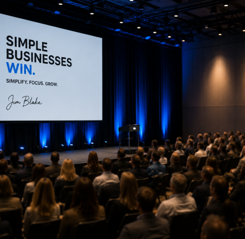 Simplify, Focus, Grow Jim Blake Event